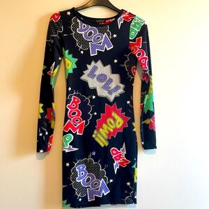 Topshop comic strip style dress